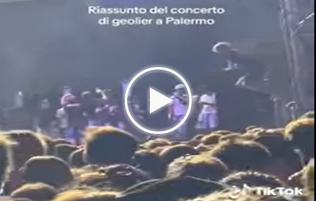 Palermo Sospeso Il Concerto Di Geolier Per Invasione Di Palco E Lancio