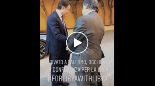 Palermo, inizia il summit sulla Libia: l’arrivo del Premier Conte a Villa Igiea 🎥 VIDEO