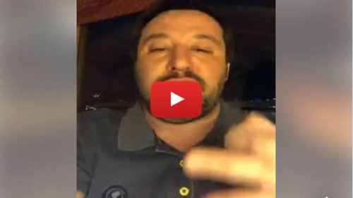 Decreto sicurezza, il Vice Premier Salvini risponde con una diretta facebook al Sindaco Orlando 🎥 VIDEO