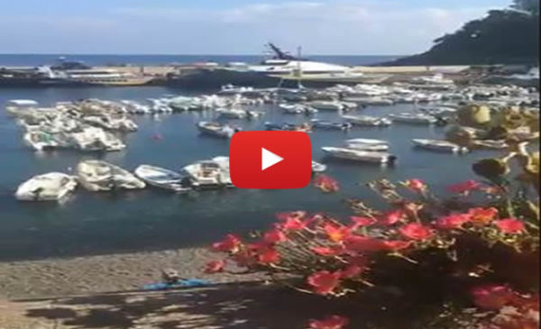 Palermo Allarenella Il Mare Ingoia La Spiaggia Video