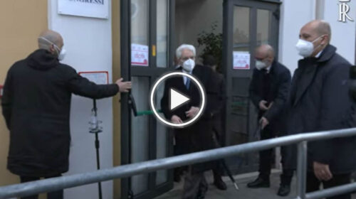 Il presidente della Repubblica Sergio Mattarella si è vaccinato contro il Covid – VIDEO