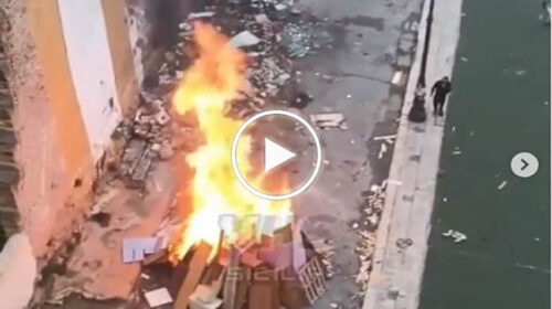 Palermo, le vampe di San Giuseppe infiammano Ballarò – VIDEO