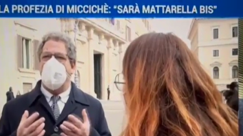 La profezia di Miccichè su Mattarella, il Video La 7 che lo dimostra