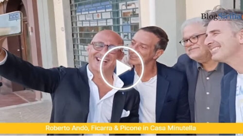 Palermo, Ficarra e Picone e Roberto Andò presentano “La Stranezza” a Casa Minutella – VIDEO