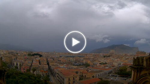 Palermo, le immagini del maltempo IN DIRETTA dalla città – VIDEO