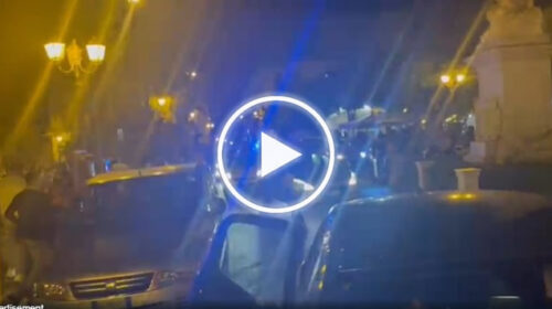 Maxi rissa in piazza a Termini Imerese, fuggi fuggi all’arrivo dei carabinieri – IL VIDEO