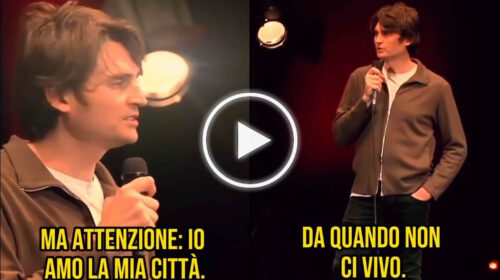 L’ultima ‘provocazione’ di Angelo Duro: “Amo Palermo… da quando non ci vivo!” – IL VIDEO