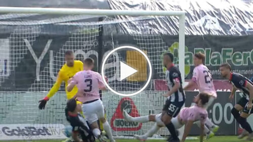 Ascoli-Palermo 0-1, nel finale i rosanero acciuffano 3 punti con il gol di Mancuso: rivivi le emozioni del match – IL VIDEO