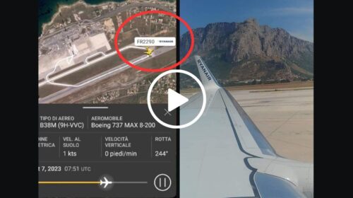 Signora colpita da attacchi di panico sul volo Palermo-Bergamo, l’aereo torna indietro per tre volte | IL VIDEO