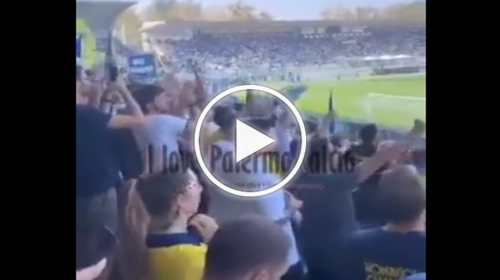 “Benvenuti in Italia” Il coro vergognoso dei tifosi Modenesi ai Palermitani presenti alla stadio – IL VIDEO