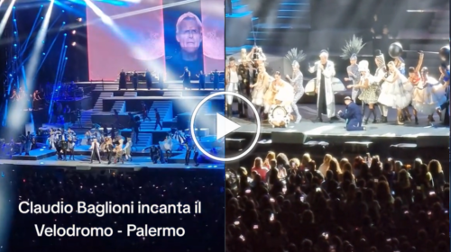 Claudio Baglioni incanta il Velodromo di Palermo: chiude la terza tappa palermitana – IL VIDEO