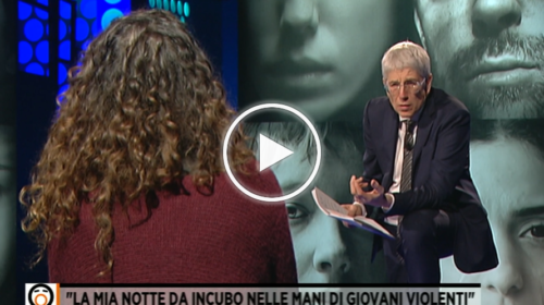 La giovane stuprata al Foro Italico in tv: “Vittima non è solo chi piange, uso i social e non voglio nascondermi” – IL VIDEO