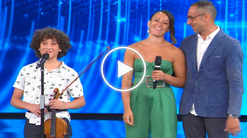 Tu si que vales, Samuele Palumbo vola in finale: violinista prodigio palermitano di 12 anni incanta tutti – IL VIDEO