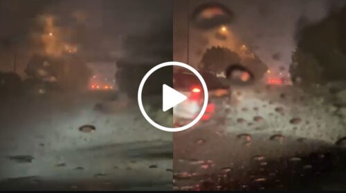 Situazione live, forte temporale e piogge intensissime su Palermo – IL VIDEO