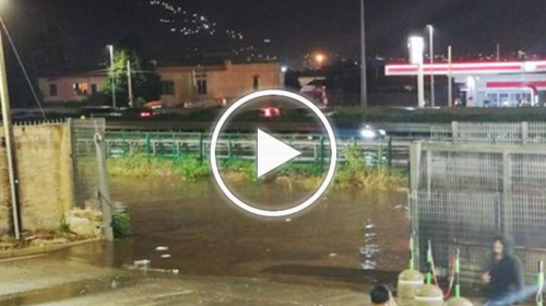 Il maltempo si abbatte su Palermo, allagamenti nelle periferie della città – IL VIDEO