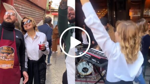 Barbara D’Urso al mercato del Capo, l’affetto dei palermitani tra balli, selfie e abbracci: “Ci manchi, torna!” – IL VIDEO