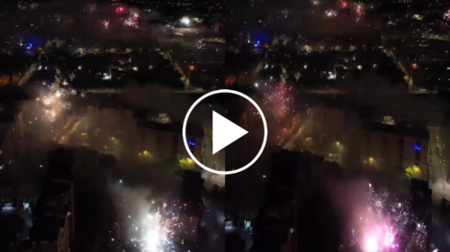 Capodanno Palermo, lo spettacolo dei fuochi d’artificio allo scoccare della mezzanotte – IL VIDEO