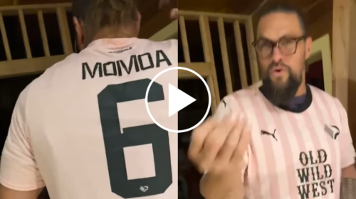 “Che squadra tifi? Palermo!” La risposta dell’attore hollywoodiano Jason Momoa che indossa la maglia rosanero – IL VIDEO