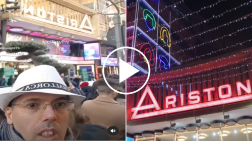 Salvo By Night a Sanremo, le avventure dello showman Monrealese nei pressi dell’Ariston – IL VIDEO