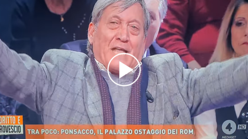  Tony Sperandeo a “Dritto e Rovescio” su Rete 4: “Forza Palermo, stiamo tornando” – IL VIDEO