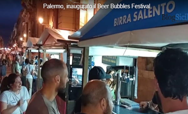 Palermo, il Beer Bubbles Festival torna a casa: 25 birrifici presentano i loro prodotti in via Maqueda – VIDEO