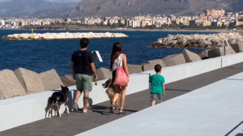 Restituita alla città la passeggiata a mare di Sant’Erasmo, Lagalla: “Ora pensiamo a riqualificare la Costa Sud” – VIDEO