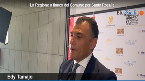 Palermo, Inizia il Festino di Santa Rosalia, Tamajo: “Risorse per coniugare tradizione, cultura e mondo produttivo” – VIDEO