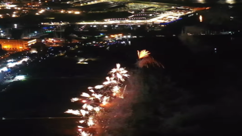 VIDEO – 400° Festino di Santa Rosalia, fuochi d’artificio ripresi dal drone: le spettacolari immagini
