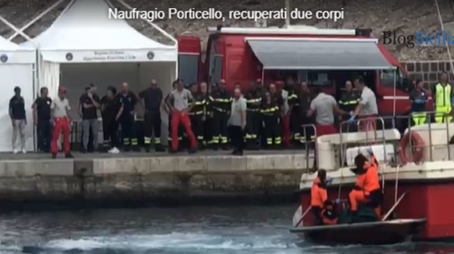 Individuati altri due corpi dentro la nave affondata a Porticello, salgono a quattro le vittime ritrovate – VIDEO