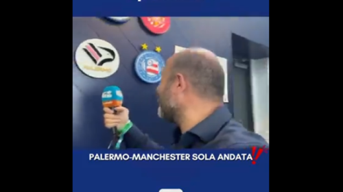 Champions League, Sportitalia: “Palermo-Manchester sola andata”. Il servizio