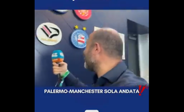 Champions League, Sportitalia: “Palermo-Manchester sola andata”. Il servizio