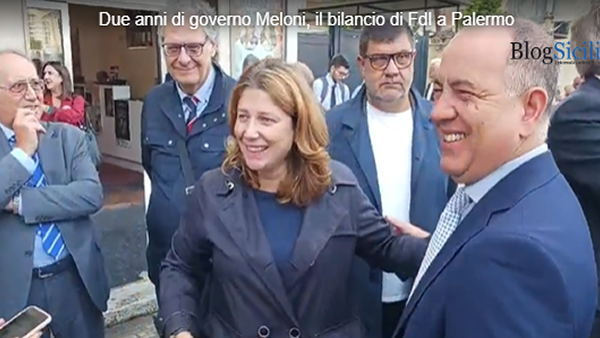 I vertici del Centrodestra a Palermo: “Dal Governo Meloni bilancio positivo dopo due anni” – VIDEO