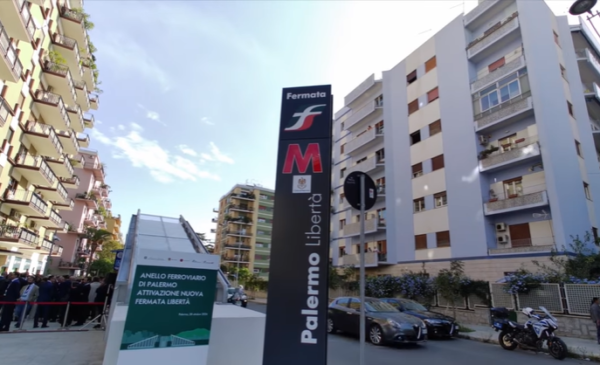 Palermo, inaugurata la nuova fermata metro Libertà – IL VIDEO