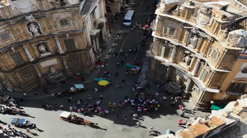 Ammira la bellezza dei Quattro Canti, il cuore pulsante di Palermo – IL VIDEO