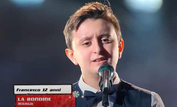 E’ siciliano il piccolo talento che ha emozionato tutti a The Voice Kids – IL VIDEO