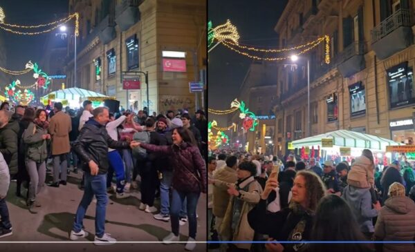 Palermo risplende a capodanno, la lunga notte nelle vie del centro città tra canti, balli e tantissimi turisti – IL VIDEO