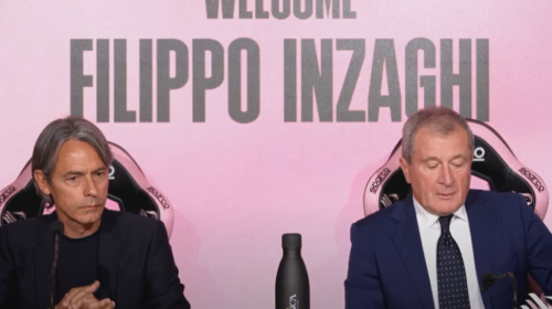 Palermo, la conferenza di presentazione di Mister Inzaghi IN DIRETTA – VIDEO