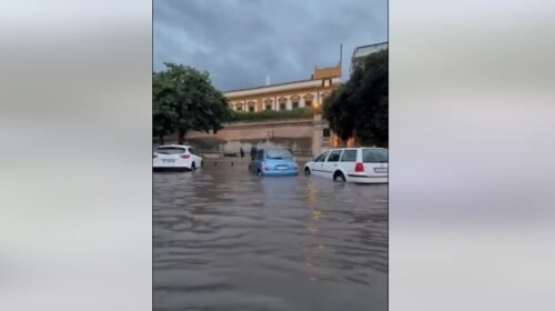Palermo sommersa: il forte nubifragio paralizza la città – IL VIDEO dal Foro Italico