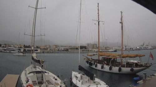 Maltempo su Palermo: immagini in diretta dal Porto – IL VIDEO